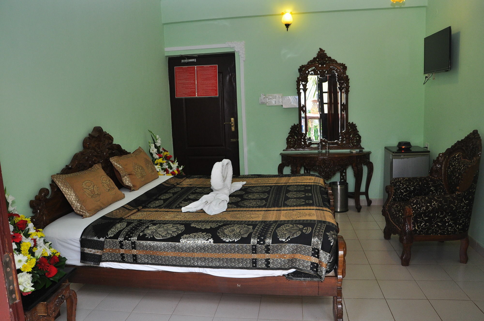 Villa Theresa Beach Resort Calangute Exterior foto